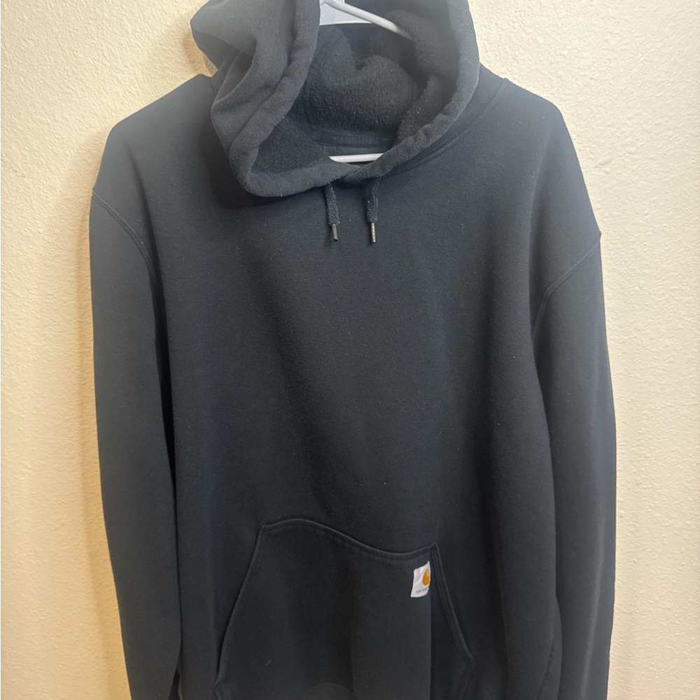 I have this nice black Carhartt hoodie. It is an XL tall in great condition